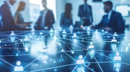 The Interconnected World of Technology and People. Generative AI