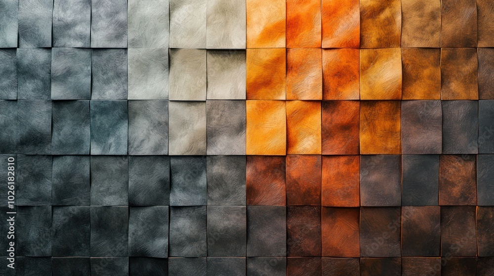 Poster texture with gradient effects - featuring textures that incorporate gradient transitions, blending c