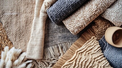 Vintage-inspired texture with modern sustainability - Blending vintage aesthetics with sustainable materials, 