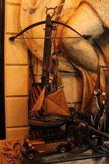 Classical decor with golden accents.