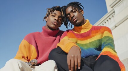 A non-binary fashion brand creating gender-neutral clothing that promotes diversity and individuality.