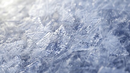 Obraz premium Textured ice surface