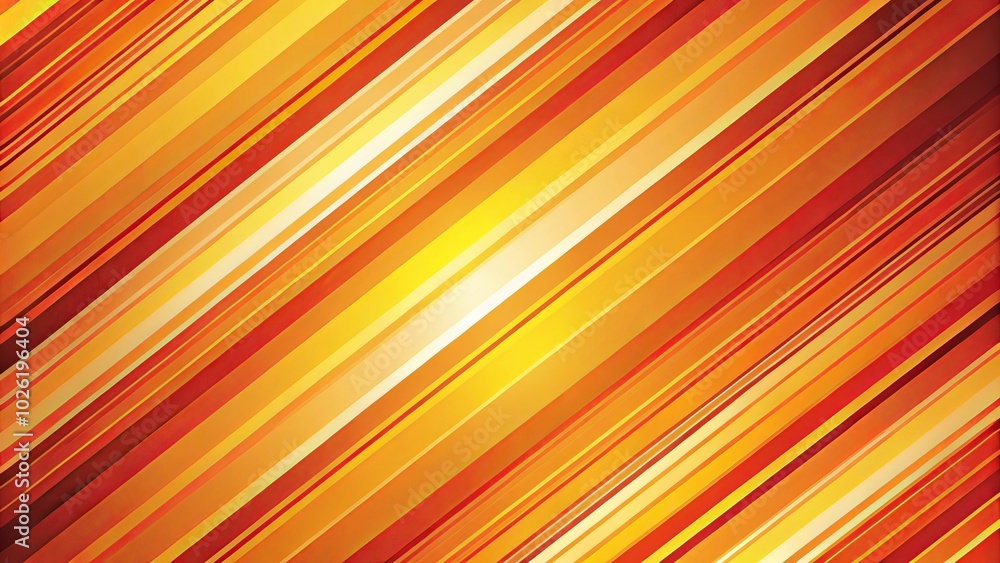 Poster bright orange and yellow striped abstract background perfect for graphic design projects, infusing e