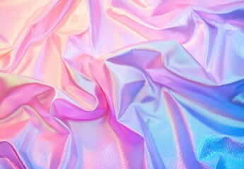 Obraz premium Holographic Fabric Texture.