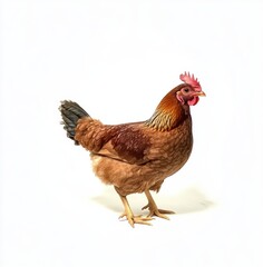 Fototapeta premium Brown Hen.