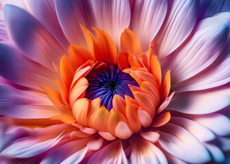 Fototapeta premium マクロ撮影した花のイメージ