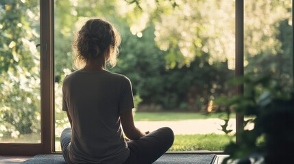 Holistic therapies for grief recovery, focusing on emotional balance through gentle movement and meditation.