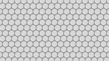 Clear bubble wrap vector illustration