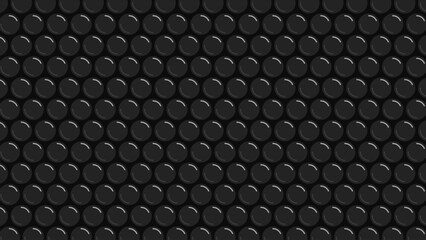Black bubble wrap vector illustration
