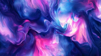 a vibrant abstract background with fluid waves