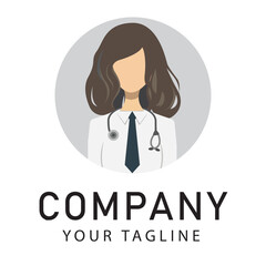 Medica logo vector illustration editable