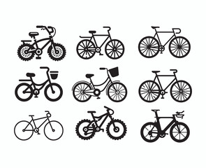 Bicycle Icon Set