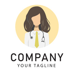 Medica logo vector illustration editable