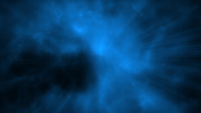 Immersive mesmerising spooky Halloween smoke cloud background. A captivating, ethereal swirling, mysterious atmosphere, cloudy mist fog. Slowly Floating smoke Particles Flying At Camera Video Loop. 