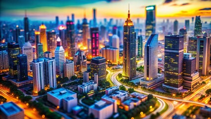 Captivating Future Photo Depicting Advanced Technology and Vibrant Urban Landscapes for Modern Visionaries and