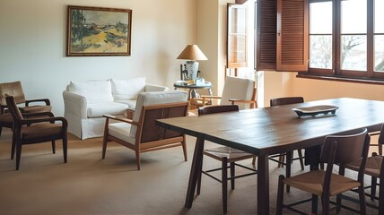 Fototapeta premium room interior | kitchen interior | Ai Generative