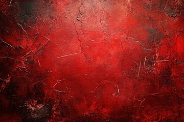 Abstract red grunge background, a red textured backdrop for photography. High quality