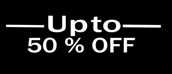 Get up 50% off banner design