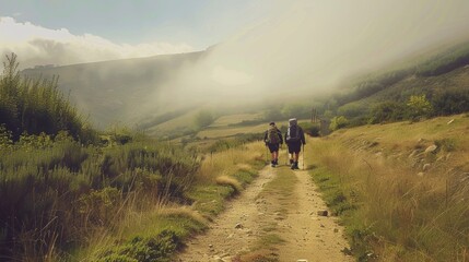 Walking on the Camino de Santiago in Beautiful Spain