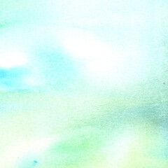 Watercolor illustration, of a blue sky. Hand drawn. Suitable for backgrounds and textiles.