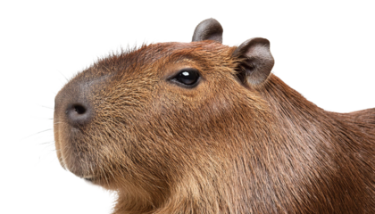 Capybara  on transparent background
