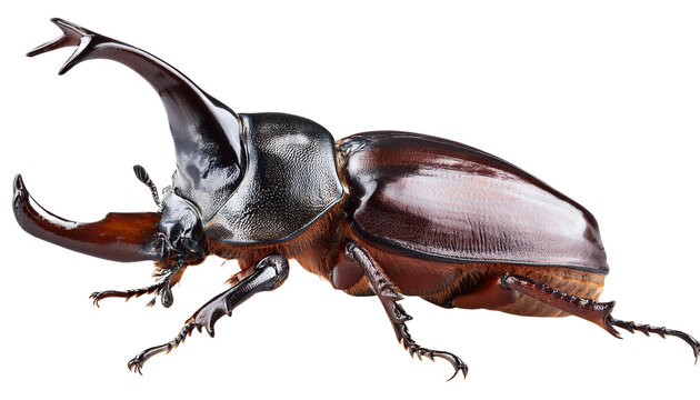 Goliath Beetle on transparent background