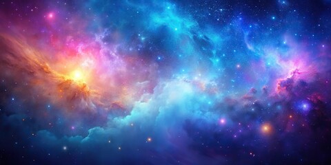 Fototapeta premium Colorful galaxy