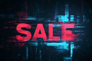 sale banner with distressed red, white, and blue colors and bold, textured "SALE" text, ideal for promotions and discounts