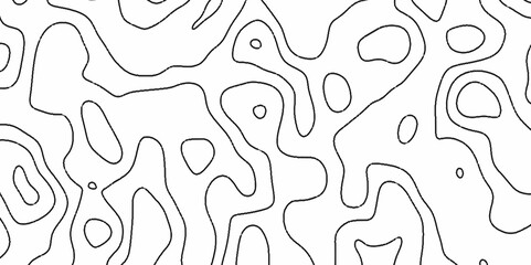 Topographic map in contour line light topographic topo contour map. ocean topographic line map with curvy wave isolines vector Topographic Map. Natural printing illustrations of maps.