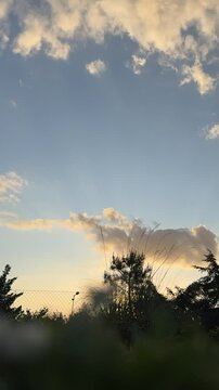 Time lapse sunset, atardecer