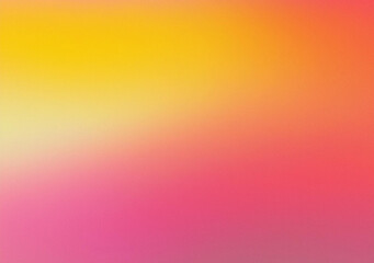 Noise texture abstract blurred pink yellow orange color gradient retro banner poster backdrop design