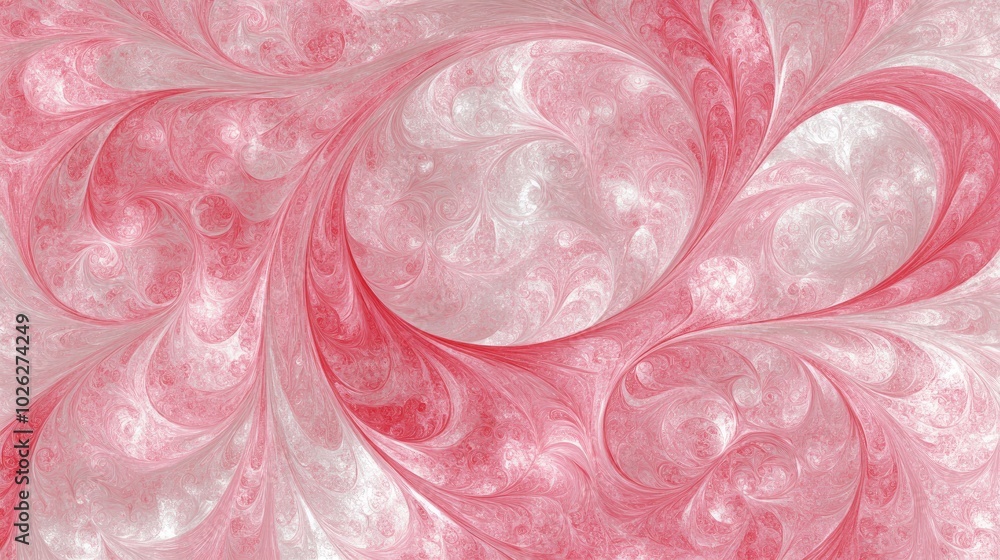 Poster a flowing cloud of pink smoke swirls across the frame, creating a soft and abstract one-color backgr