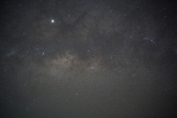 Milky way at nigh sky