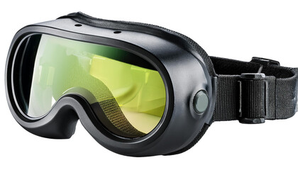 Night vision goggles isolated on transparent background