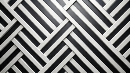 Modern black minimalist wallpaper with stylish diagonal patterns