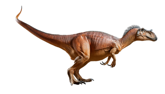 Therizinosaurus on transparent background