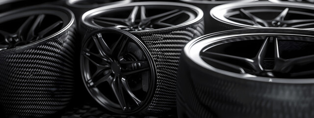 Luxury Carbon Fiber Racing Rims for Speed