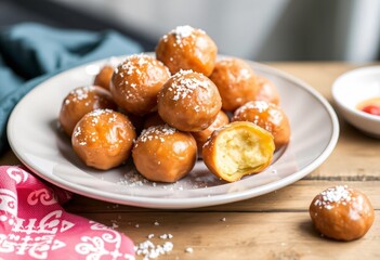 Christmas snack dutch, olliebollen