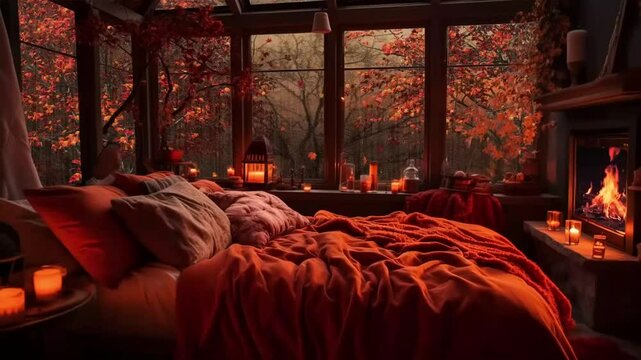 interior of a hotel room