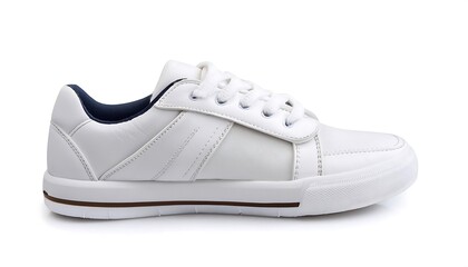 Classic White Sneaker: Minimalist Design, Modern Comfort. Perfect for everyday wear.  Stylish and versatile footwear.