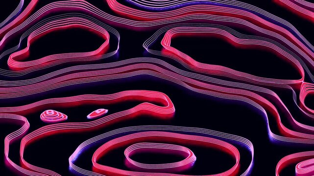 Looping motion graphic