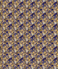 Seamless Pattern Illustrations for Designing work in Textile, Fabric, fashion, Art, Interior etc.