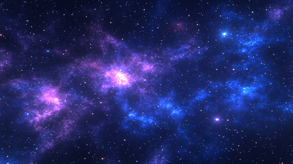 galaxies, stars, and nebulae, symbolizing the vastness of the universe, exploration, and the connection between humanity and the cosmos