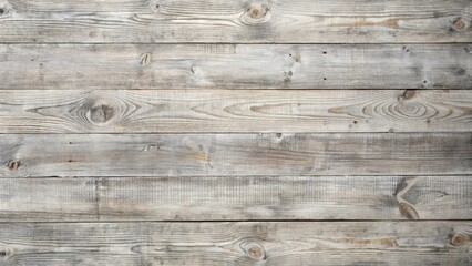Obraz premium Painted plain gray or white rustic wood board background aerial