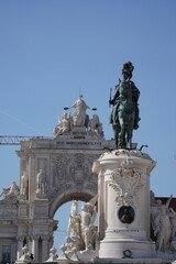 Obraz premium Commerce Square or Praca do Comercio