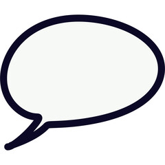Hand-drawn thought bubbles without background can be used as png.