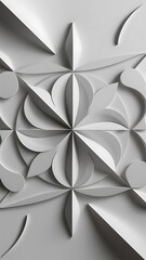 Geometric fusion - abstract harmony of triangles and circles in minimalist background design. Shapes and lines design for wallpaper, banner, background, landing page, wall art, invitation, prints