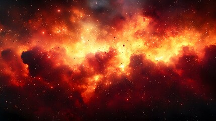 Fototapeta premium Fireworks illuminating a night festival with bursts of light and color