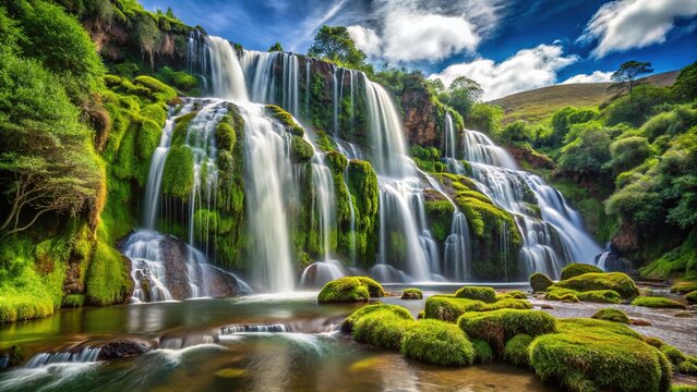 Stunning Macro Photography of Cascata do Avencal in Serra Catarinense, Santa Catarina, Brazil