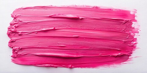 Pink abstract background with cosmetic brush strokes